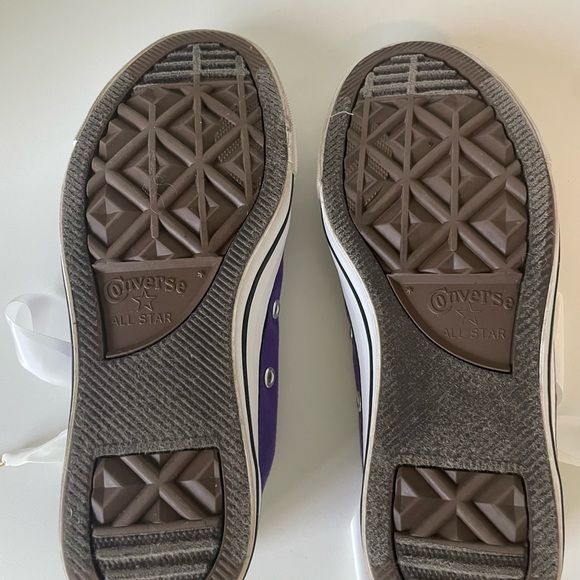 Converse All⭐️Stars, Deep Royal Purple, Wo’s Sz 6. - Picture 6 of 10